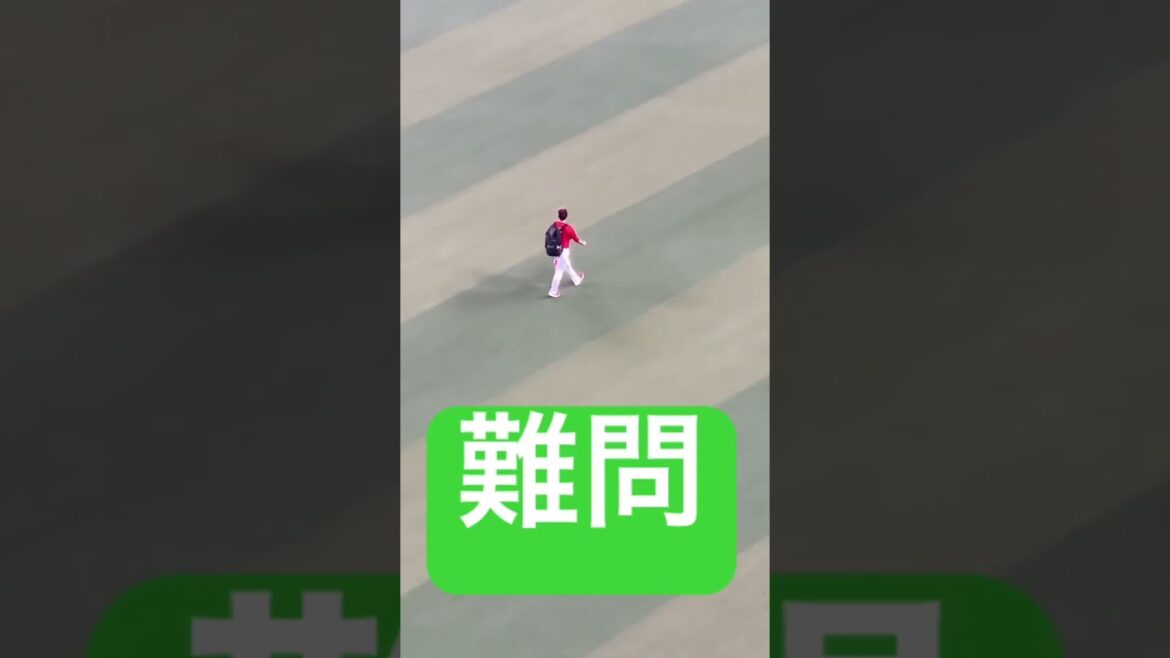 この歩き方は誰でしょう？　#広島東洋カープ　#プロ野球