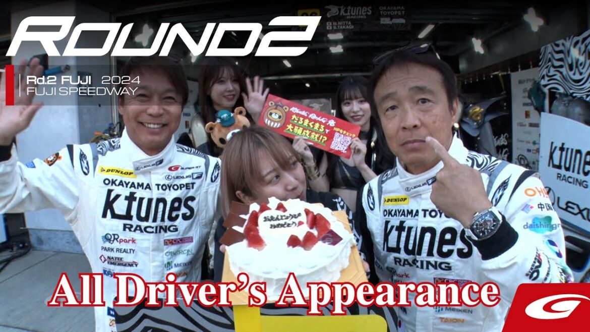 【SUPER GT Rd.2 FUJI】All Driver’s appearance 【SUPER GT Rd.2 FUJI】All Driver's appearance