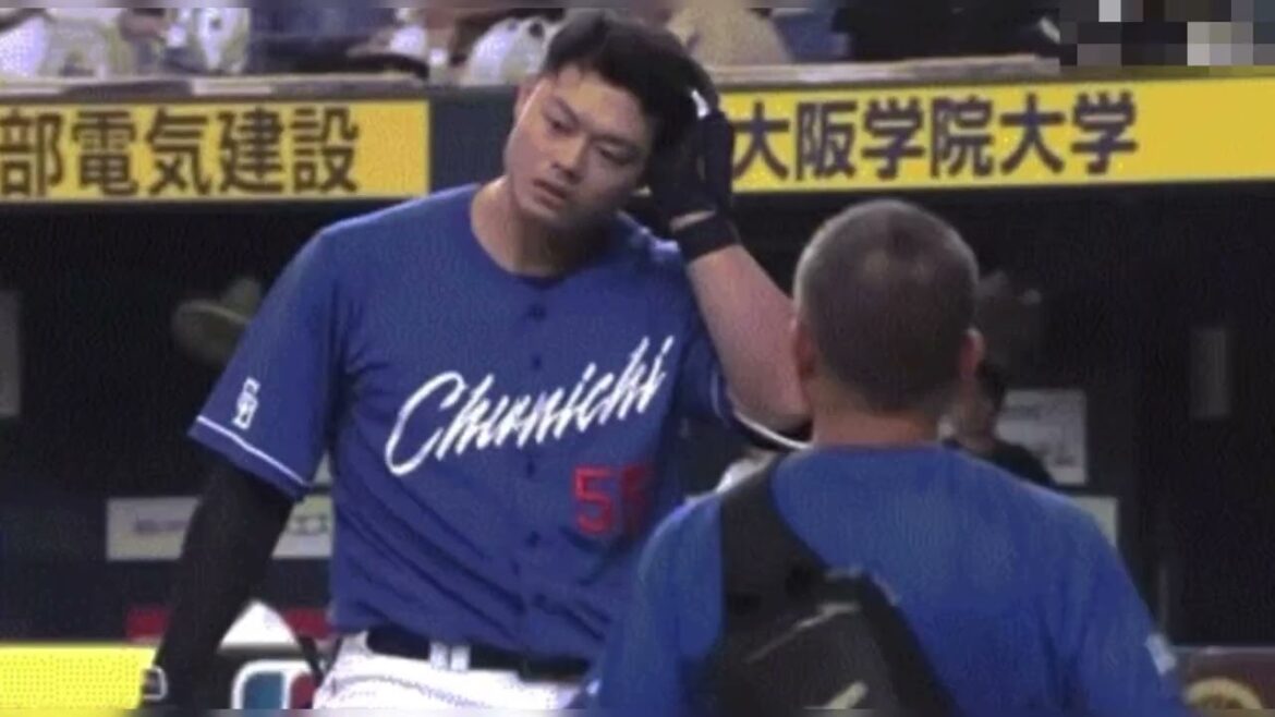 オリックス東、細川成也への危険球で退場