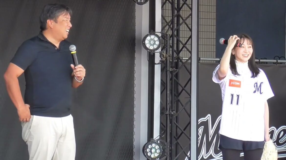 里崎チャンネル in マリン!? 里崎智也さん&袴田彩会さんトークショー（2024/6/1）