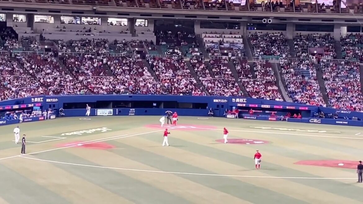 9回先頭で代打 大島洋平がコールされ盛り上がる中日ファン(2024/4/27) 9回先頭で代打 大島洋平がコールされ盛り上がる中日ファン(2024/4/27)