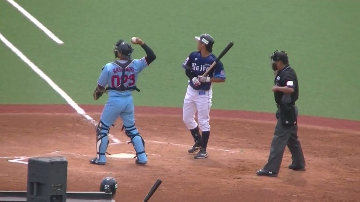 西武 牧野翔矢のバッティングフォーム＜2軍・ヤクルトスワローズ対 西武ライオンズ  2024年5月26日＞