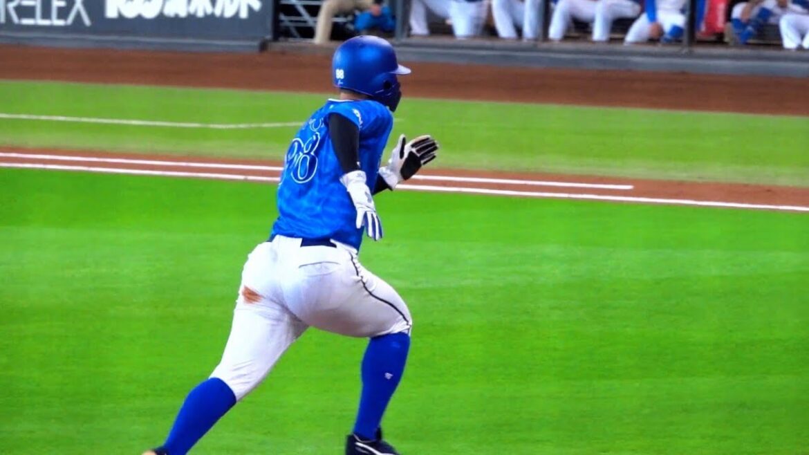 京田が生還し犠牲フライ！蝦名達夫が1アウト3塁からしっかりと打点を挙げる！2024/06/02 横浜DeNAベイスターズ エスコン