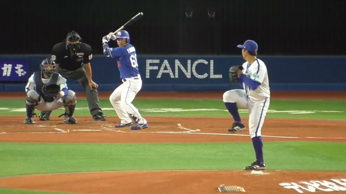 2024年5月17日 横浜DeNA－中日・ 山本 泰寛 選手の第2打席