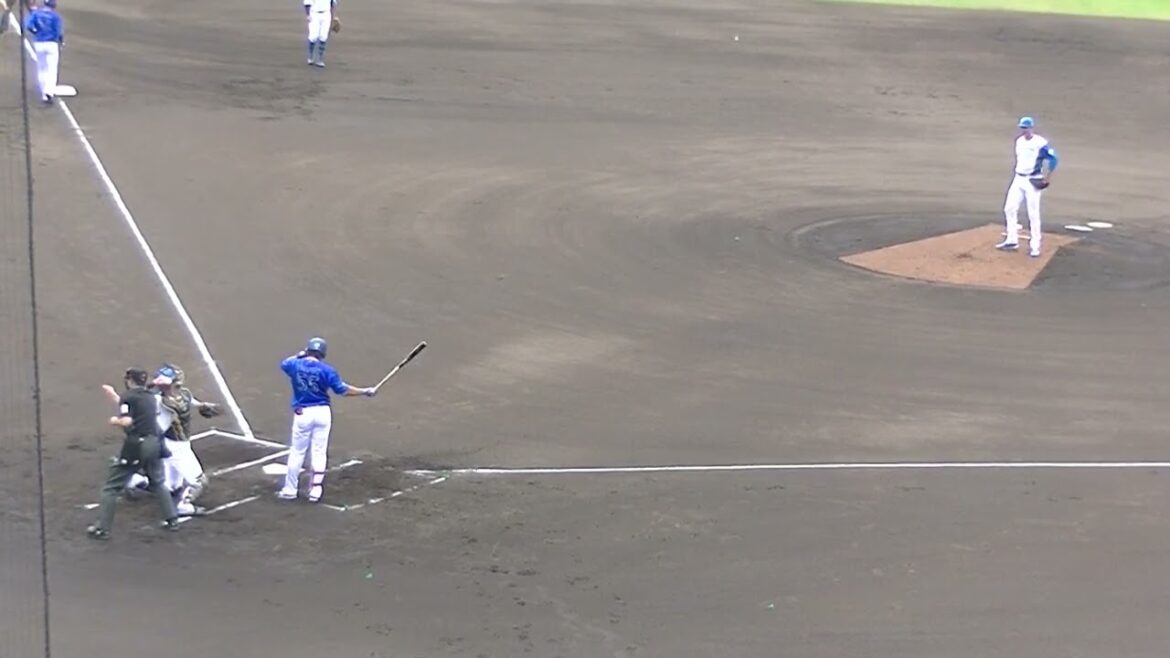 ピンチで横浜 井上絢登を打ち取るバーヘイゲン【日本ハムファイターズ対 横浜DeNAベイスターズ2024年5月8日】