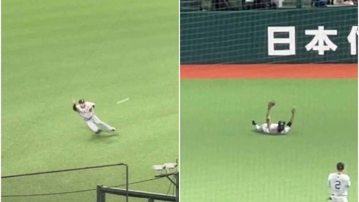 レフト丸佳浩のスライディングキャッチとライト エリエ・ヘルナンデスのダイビングキャッチ【西武vs巨人】2024/5/31 セパ交流戦4戦目