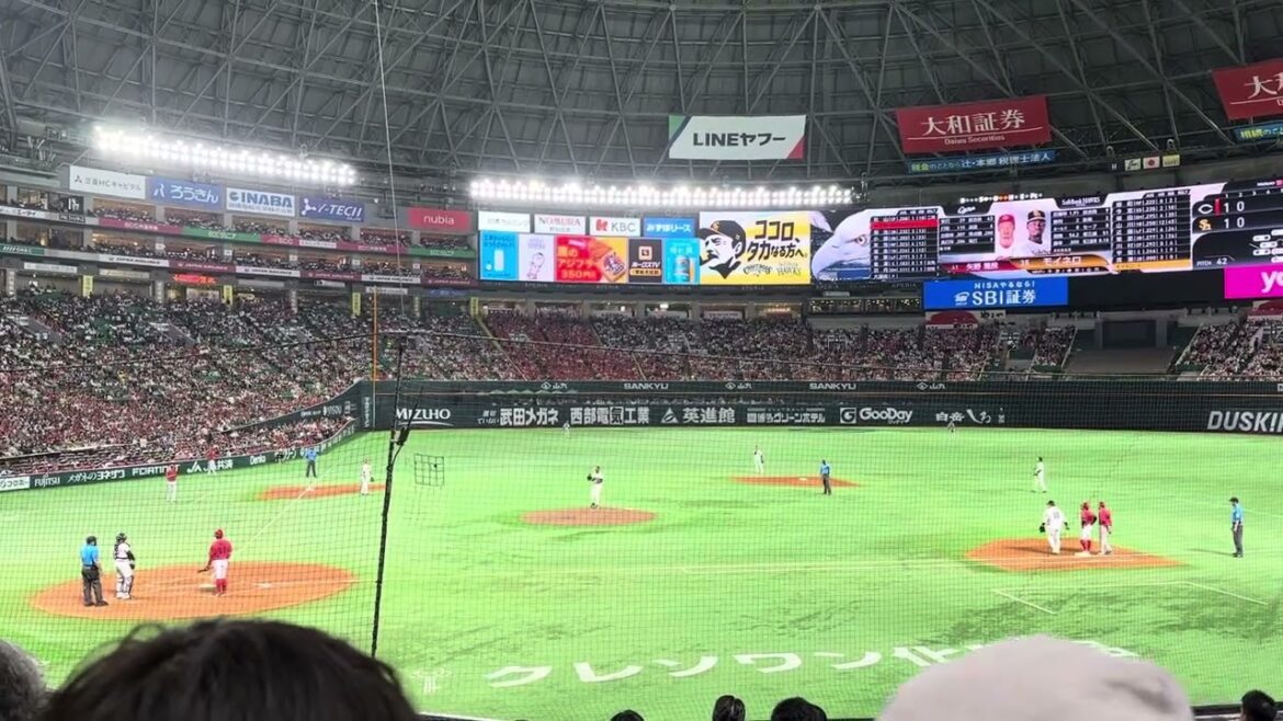 【甲斐キャノン】vs.羽月隆太郎2024/05/31広島カープ対ソフトバンクホークス