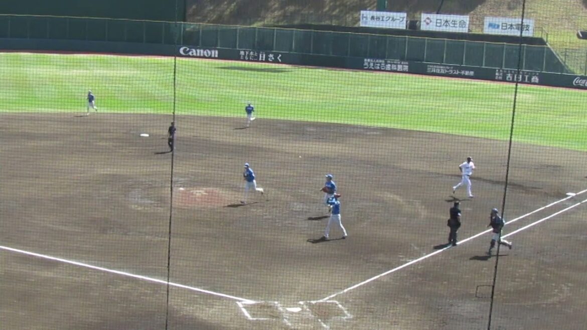 【ファイターズ】鈴木健矢 喜多隆介をゲッツーに打ち取る2024年4月16日 イースタンリーグ読売ジャイアンツ 対 日本ハムファイターズ