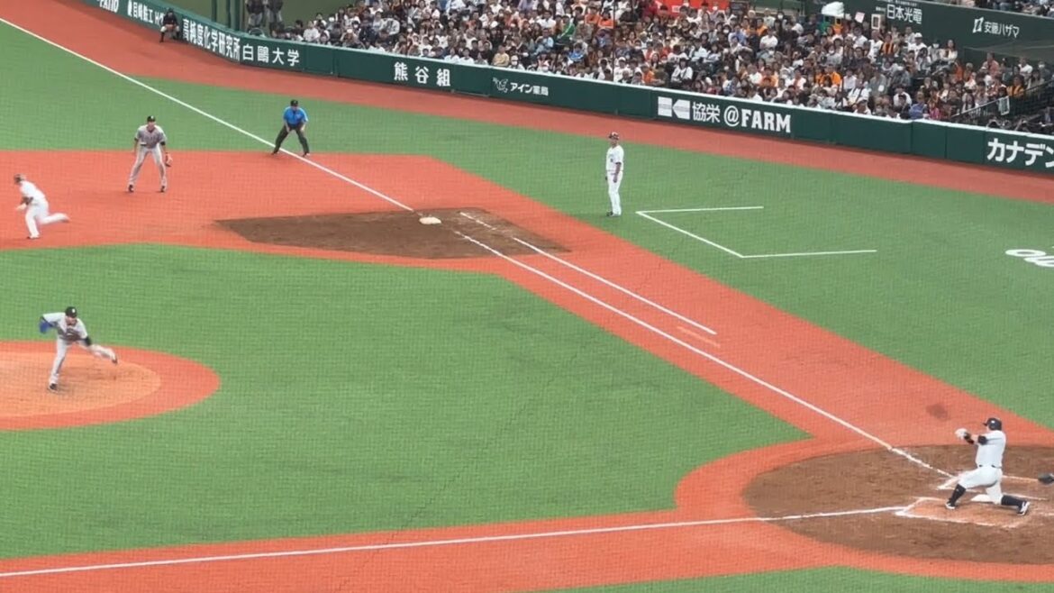 【8回裏 意地を見せる】夏央フォアボール→おかわり君タイムリーツーベースで1点返す【西武vs巨人】2024/6/2 セパ交流戦6戦目