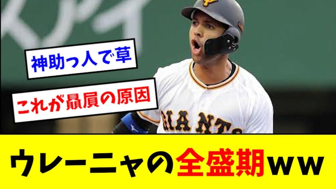 【怪物】ウレーニャの全盛期、恐ろしい化け物だったwwwwwww