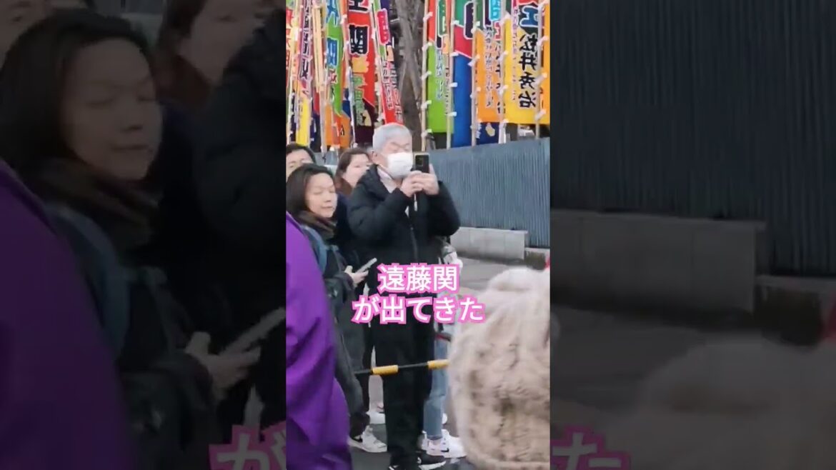 【石川県の星】遠藤関が出てきた #一月場所 #相撲 #sumo #両国国技館 #sumida #tokyo #墨田区