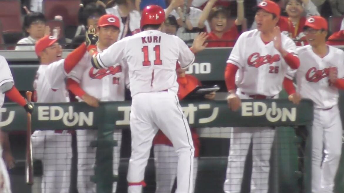 九里亜蓮が２打席連続打点でプロ初の複数打点をマーク！床田、森下に続く打撃貢献！2024年5月30日