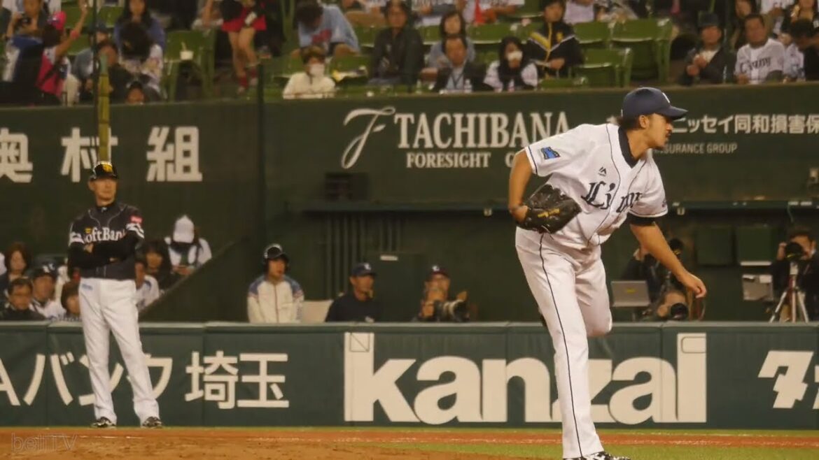 埼玉西武ライオンズ 小川龍也 投球フォーム（2018.9.27）