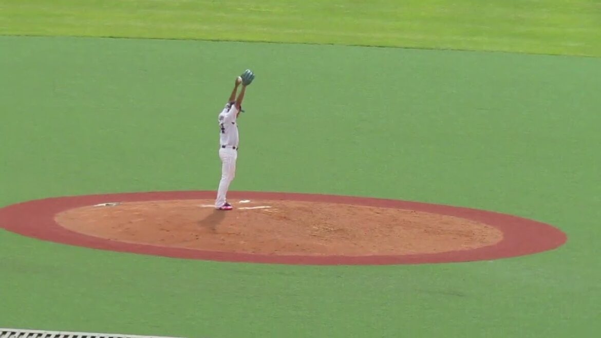 ヤクルト田口麗斗ピッチングフォーム＜2軍・ヤクルトスワローズ対 千葉ロッテマリーンズ  2024年5月12日＞