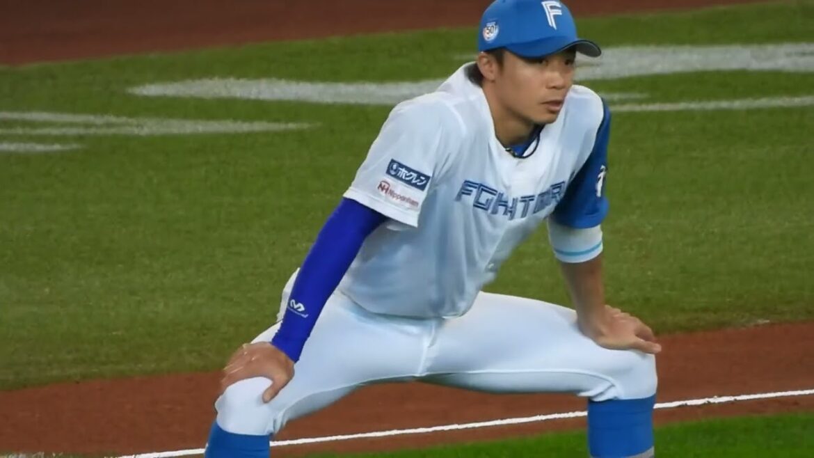 落ち着きのない奈良間くんと試合前リラックスモードの選手たち　エスコンフィールド北海道日本ハムファイターズ　交流戦　横浜DeNAベイスターズ