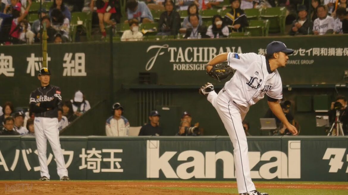 埼玉西武ライオンズ 小川龍也 投球フォーム【スローモーション】（2018.9.27）