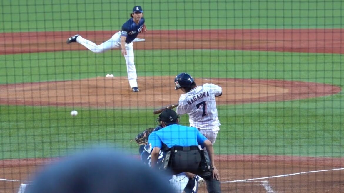 長岡秀樹のタイムリーヒットでヤクルト先制！東京ヤクルトスワローズ 2024/06/04