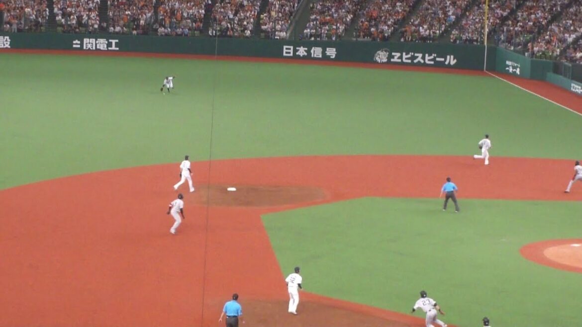 巨人 吉川尚輝 ライトゴロで1点　蛭間拓哉はナイスプレー　西武 vs 巨人　2024年6月1日(土)