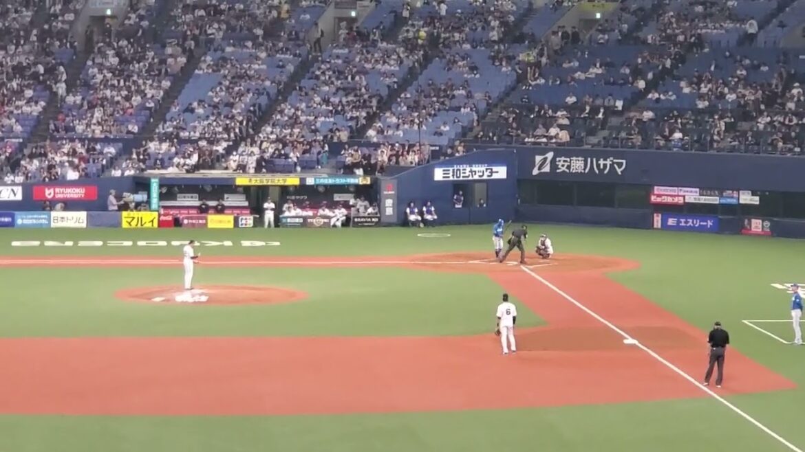 20240412　栄冠を掴むぞ♪【細川凌平 応援歌】北海道日本ﾊﾑﾌｧｲﾀｰｽﾞ　4回表@京ｾﾗﾄﾞｰﾑ大阪･ﾚﾌﾄ外野下段