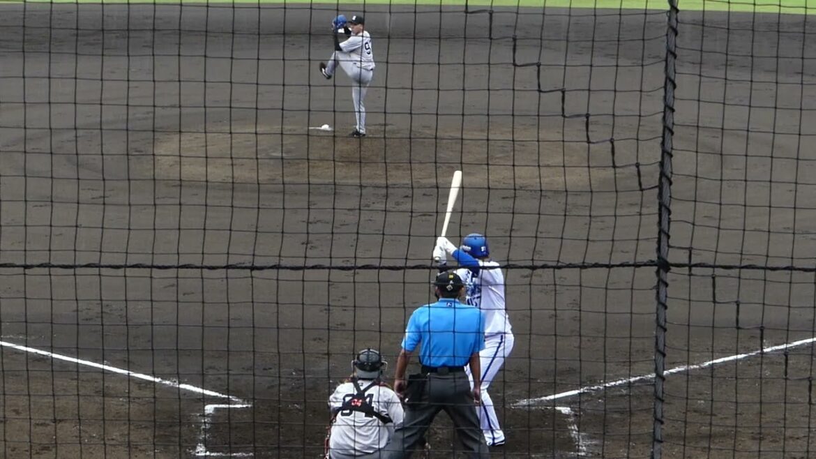 2024年6月2日 イースタンリーグ 横浜DeNA ー 巨人 ・楠本 泰史 選手の第1打席