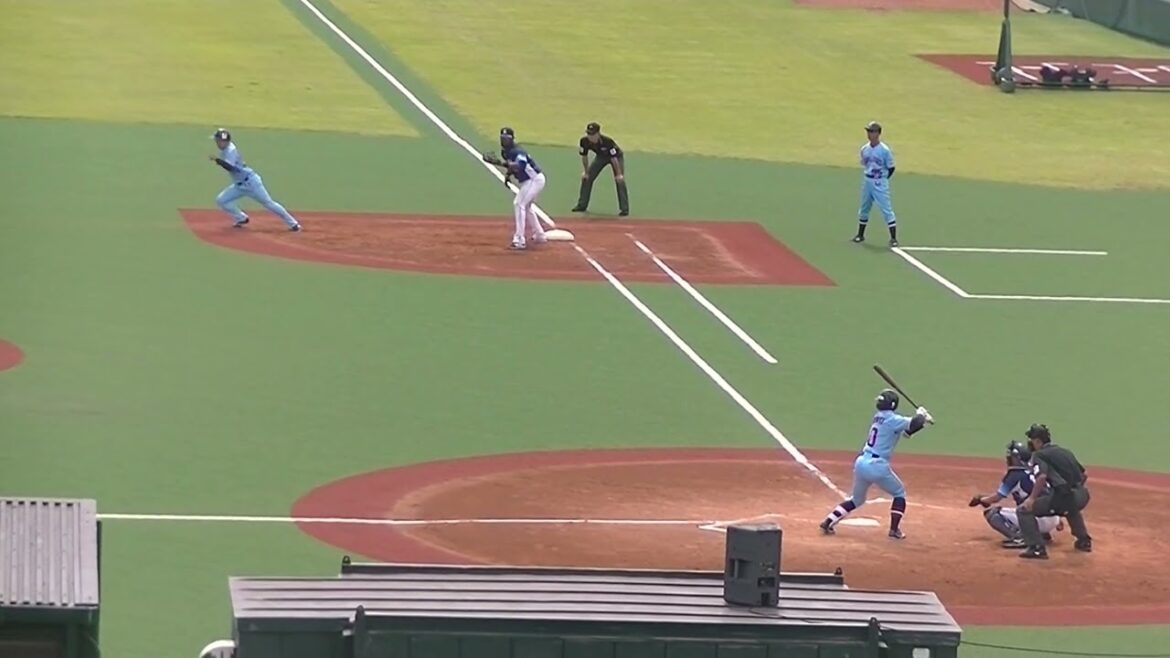 ライオンズ牧野翔矢の強肩！ヤクルト西村瑠伊斗の盗塁を刺す＜2軍・ヤクルトスワローズ対 西武ライオンズ  2024年5月26日＞