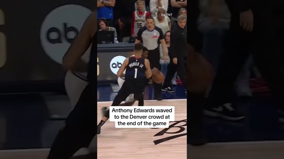 Jokic didn’t appear to enjoy that gesture #shorts