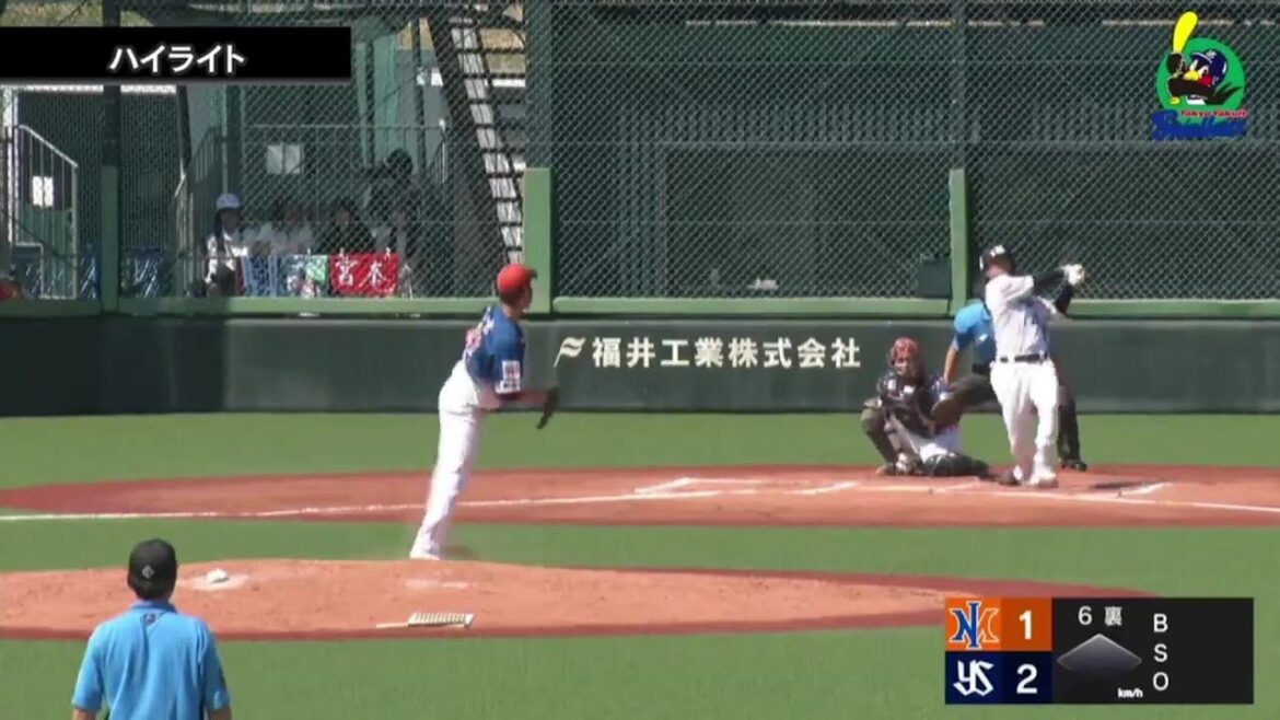 【ファームハイライト】赤羽由紘選手が2打席連続ホームランを放つ活躍｜6月5日 東京ヤクルトスワローズvsオイシックス新潟（戸田球場）