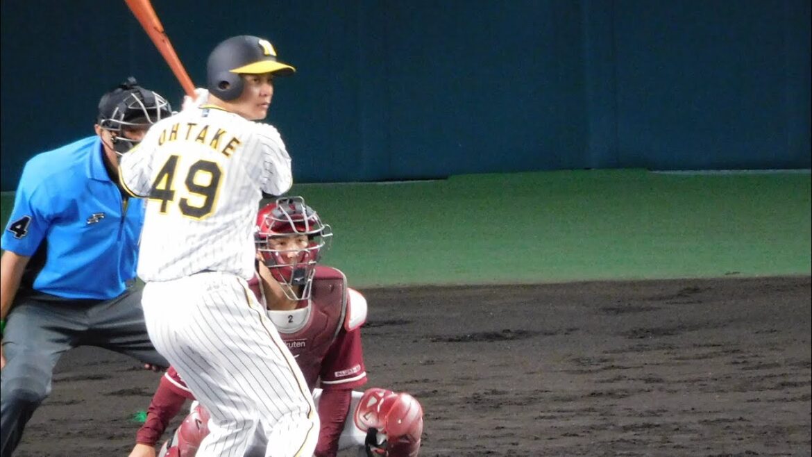 大竹耕太郎 得点圏打率.333の力を発揮する内野安打 激走で1番中野に繋ぐ