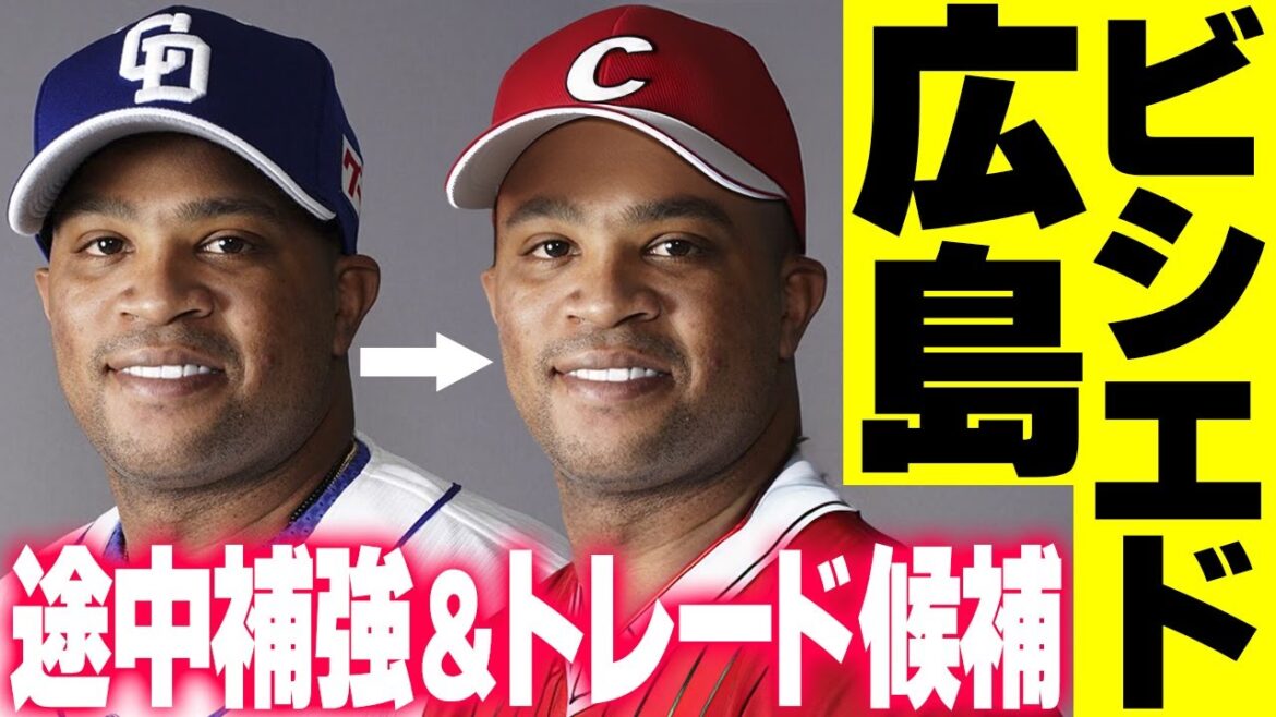 広島カープ、中日ビシエドが途中補強の筆頭！トレードもありえると報道