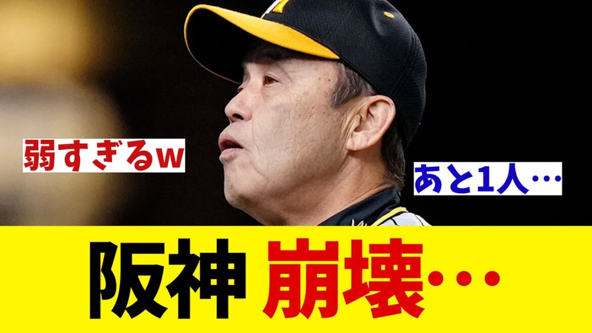 阪神　W守護神が崩壊・・・【野球情報】【2ch 5ch】【なんJ なんG反応】