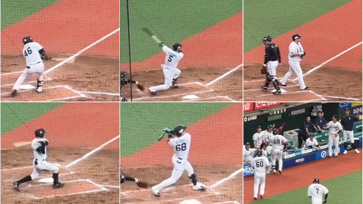 【8回裏の5点まとめ版】外崎、蛭間タイムリー、最後は岸潤一郎の第3号3ランホームラン！【西武5-2オリックス】2024/5/26