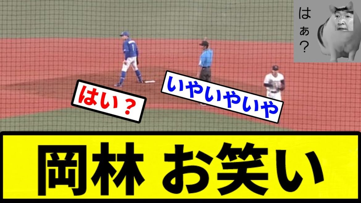 【は？】岡林 お笑い【プロ野球反応集】【1分動画】