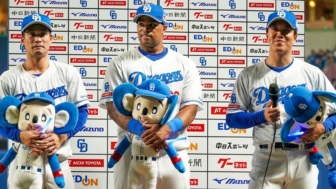 6/6 福岡ソフトバンク戦 ヒーローインタビュー 加藤匠選手・ビシエド選手・柳投手