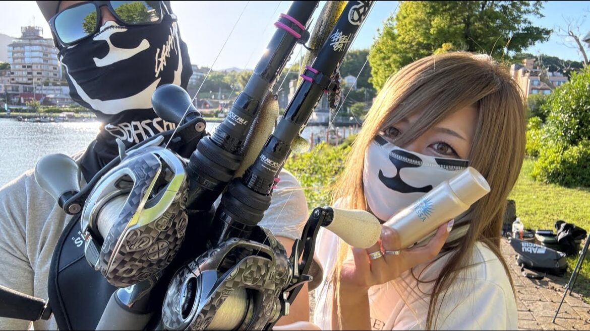 琵琶湖南湖西岸のバス釣り