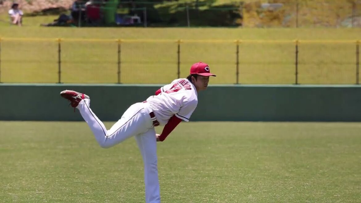 広島カープ二軍 ドラ①常廣先発　対阪神タイガース　2024.6.5