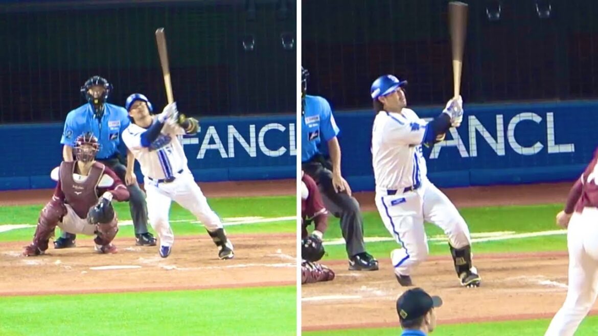 右へ左へ二打席連発！  プーさんの逆方向弾→ポール直撃弾！ 横浜DeNAベイスターズ 2024/5/30 宮﨑敏郎