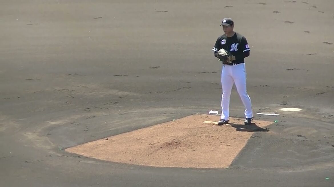 【野球選手フォーム集】ロッテ中森俊介の投球フォーム（2024年6月5日 日本ハムファイターズ 対 千葉ロッテマリーンズ イースタン公式）