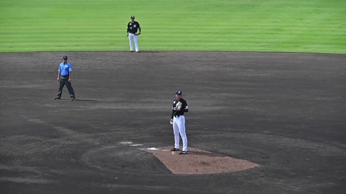 ⚾️北海道/白樺学園 河村説人⚾️無死満塁のピンチ⚾️千葉ロッテマリーンズ⚾️
