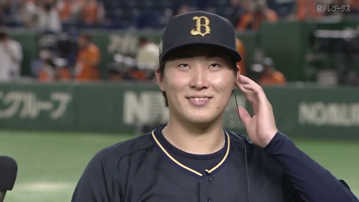 【今季2勝目】オリックス・東晃平ヒーローインタビュー【巨人×オリックス】【セ・パ交流戦】