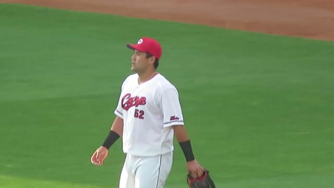 カープ 末包昇大 パフォーマンス席より　いいぞ❗いいぞ❗末包コール👍️