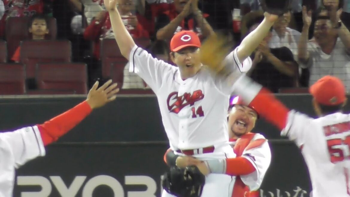 広島カープ大瀬良大地がノーヒットノーラン達成の瞬間！プロ野球史上90人目 2024年6月7日