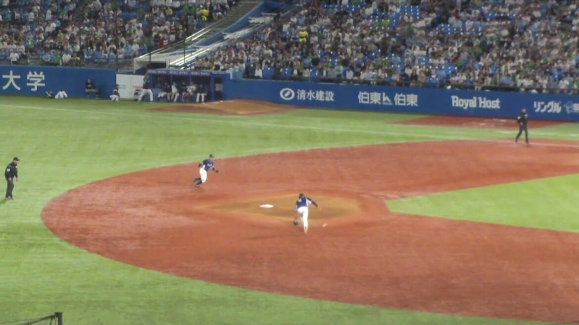 西武 源田壮亮 ナイスプレー　ヤクルト vs 西武　2024年6月6日(木)　神宮球場