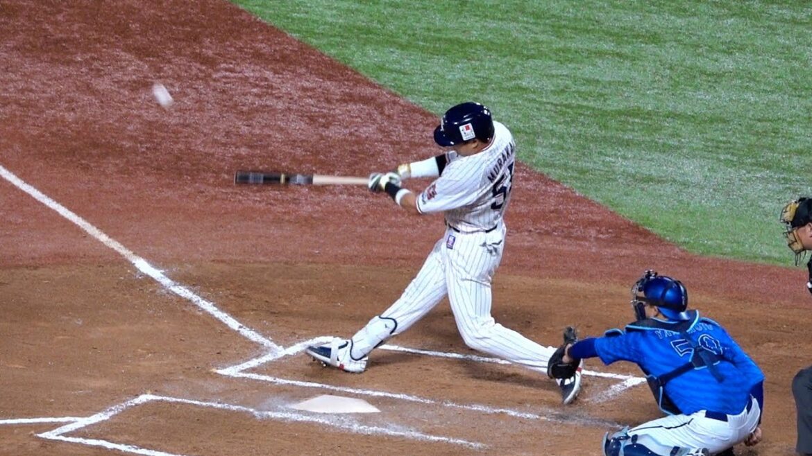 弾丸突き刺す村上宗隆のホームラン！第11号はポール際へライナーで一直線！東京ヤクルトスワローズ 2024/05/23