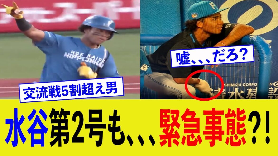 絶好調水谷瞬に緊急事態！？？【ネットの反応】