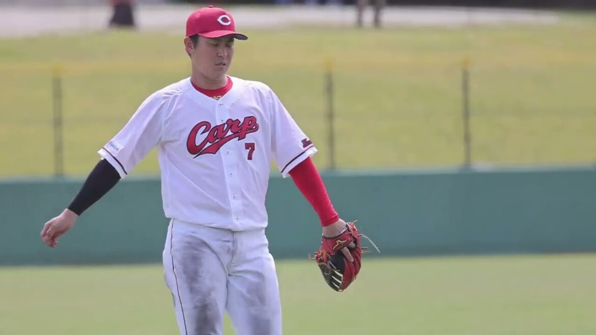 カープ堂林選手 由宇でがんばってやってます❗2024.6.6