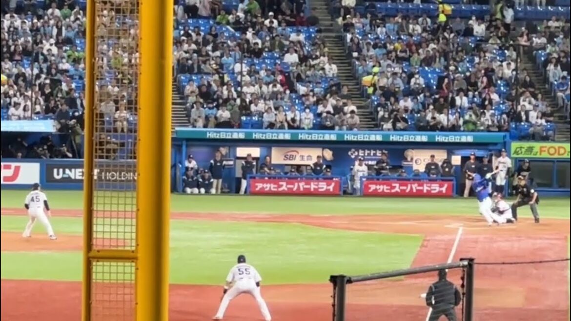中日ドラゴンズ 石川昂弥 先制ホームランを打ち込む！◯中日ドラゴンズ対ヤクルトスワローズ(2024/05/05 神宮球場)