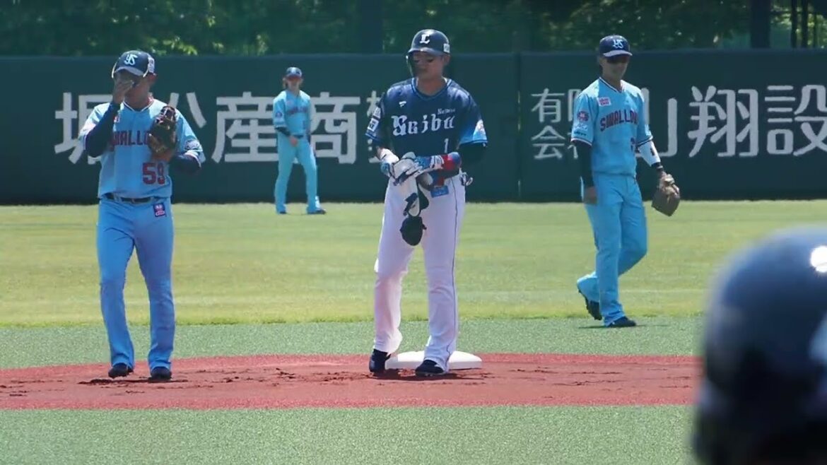 2024.05.25 東京ヤクルト-埼玉西武(ヤクルト戸田) 栗山巧 打席シーン