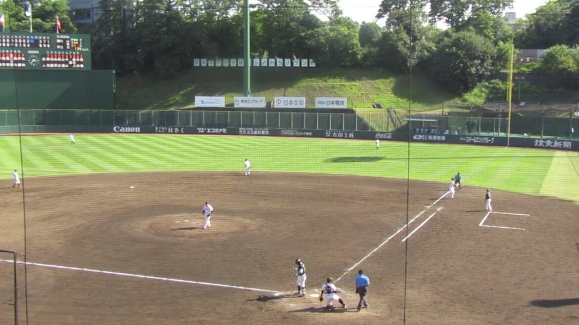 1アウトから12球粘る三ツ俣大樹フォアボールを選ぶ2024年5月29日 読売ジャイアンツ対ヤクルトスワローズ