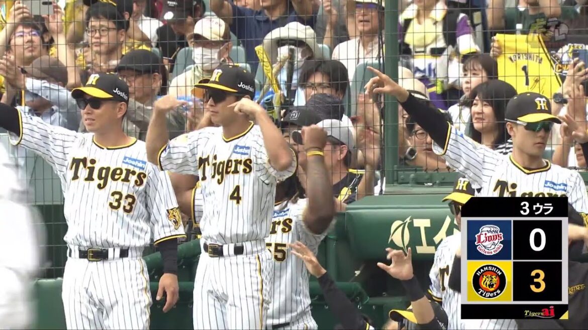 【初球ガツン】3回裏、#森下翔太 選手のレフト前2点タイムリーヒット！さすがの積極性！【2024/6/8Ｔ－Ｌ】