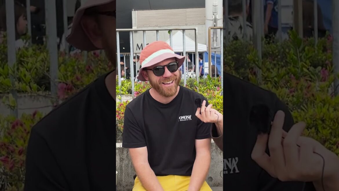 オーストラリアから日本に来て一番美味しかったものとは！？味スタに来ていた外国人にインタビュー！#海外 #海外の反応 #shorts #Jリーグ  #fc東京  #横浜Fマリノス #football